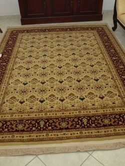 Tabriz 524 Beige – Red 1162