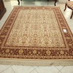 Nobile 101 Beige Rust Border