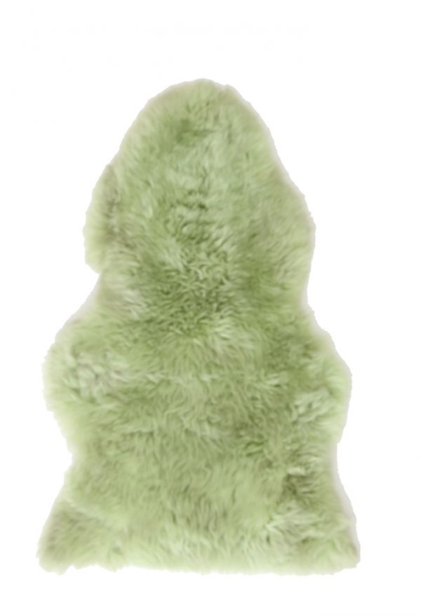 Sheepskin green