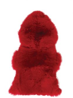 Sheepskin red