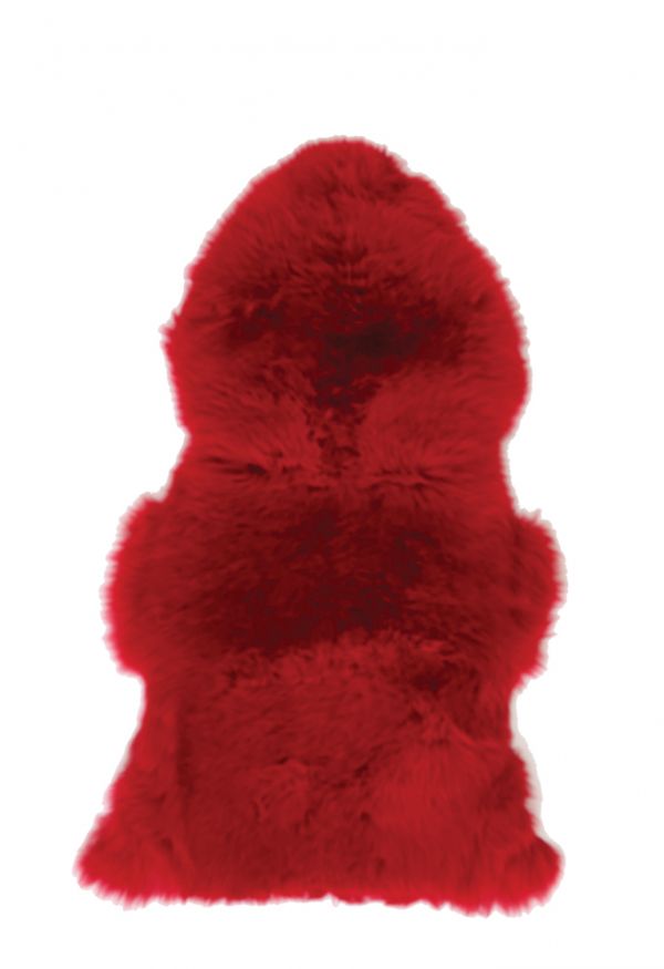 Sheepskin red