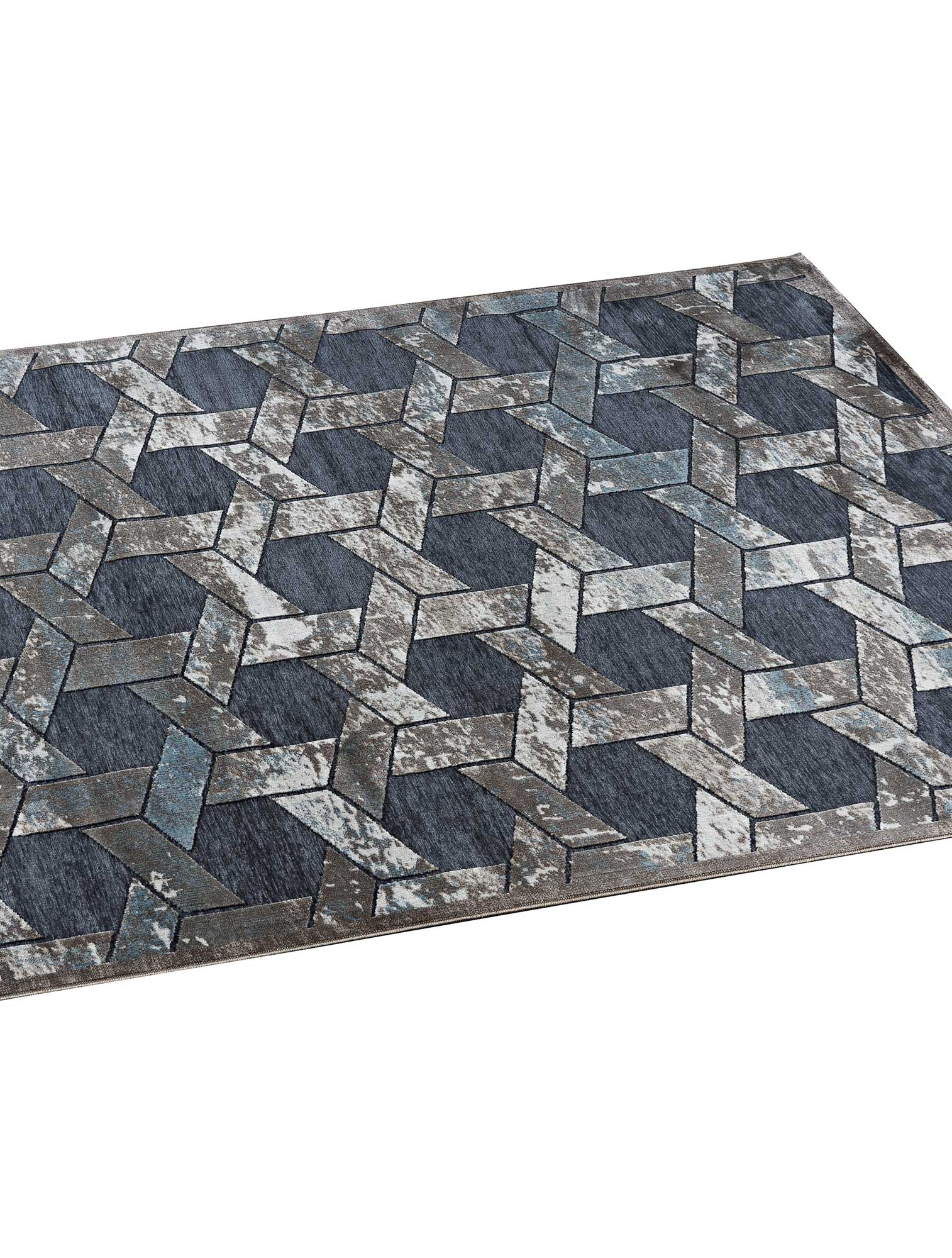 Χαλί TRUNK GREY BLUE