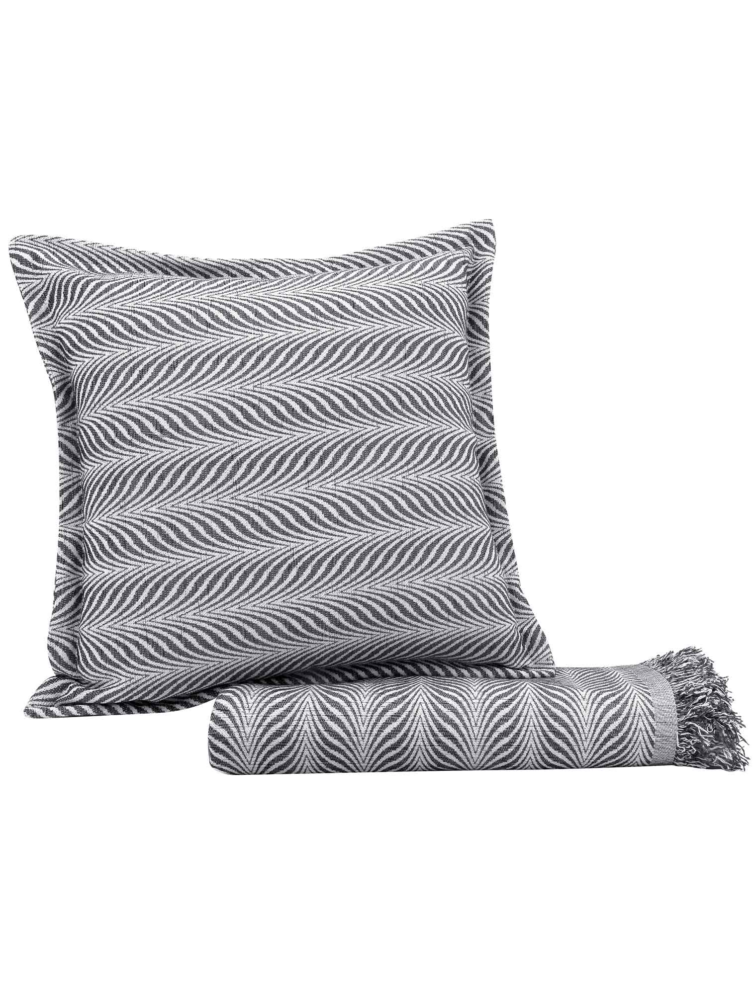 Διακοσμητικό Μαξιλάρι ZEBRA GREY