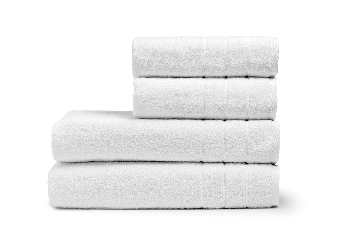 Πετσέτα Μπάνιου Ξενοδοχείου Crystal 600gsm 100% Cotton 80x150 Λευκό  