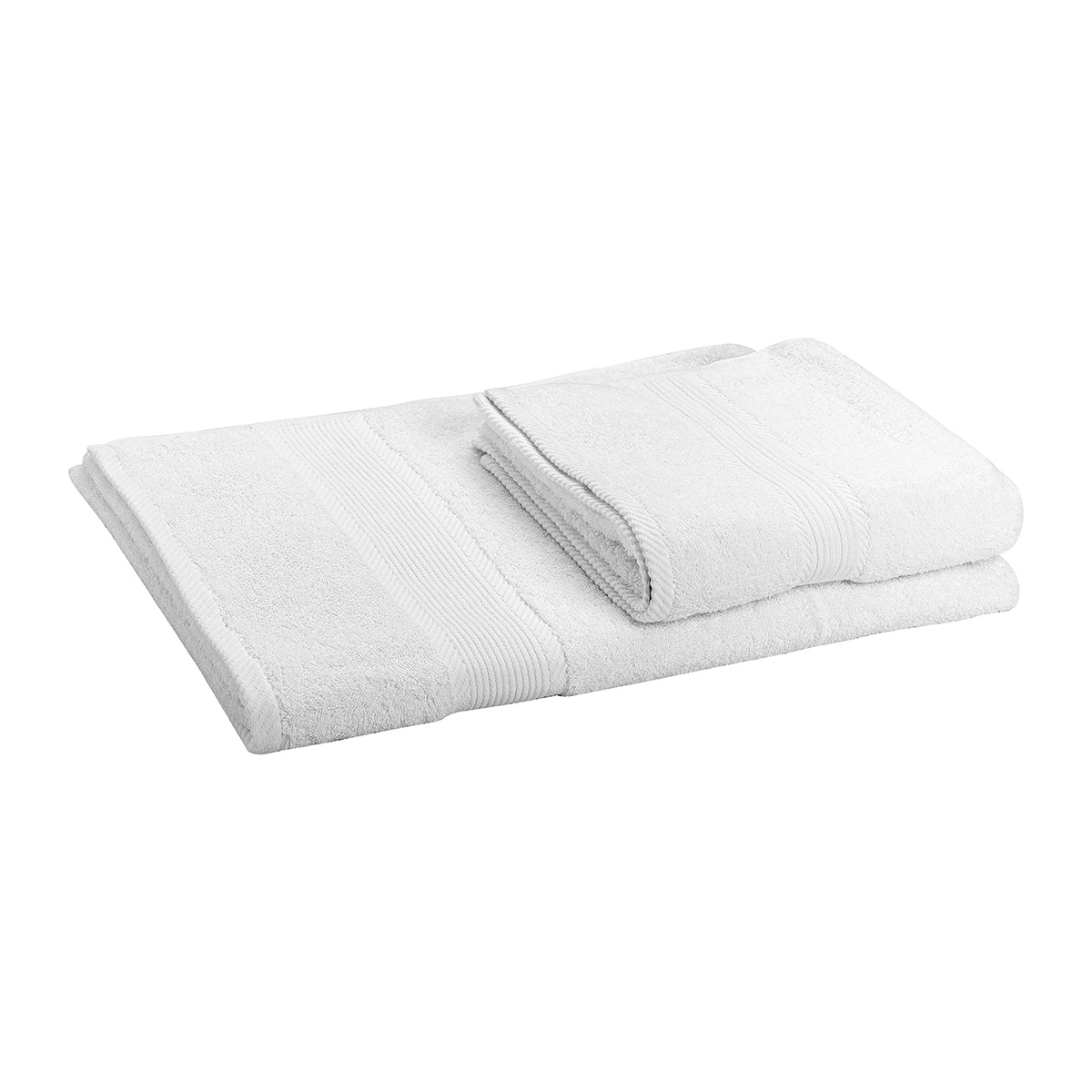 Πετσέτα Μπάνιου Ξενοδοχείου Fluffy 550gsm 100% Cotton 70x140 Λευκό  