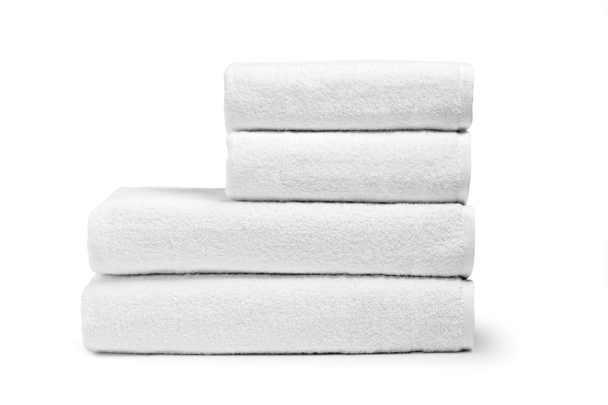 Πετσέτα Προσώπου Ξενοδοχείου Mild 450gsm 100% Cotton 50x90 Λευκό  