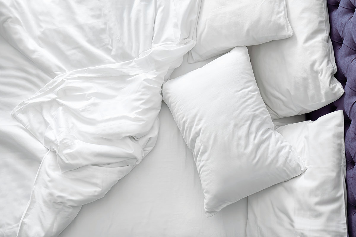 Σεντόνι Ξενοδοχείου King size Lucid Percale CVC 80%Cot-20%Pol Λευκό 300x300  